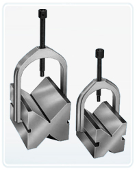 Hardened V Blocks with Clamps